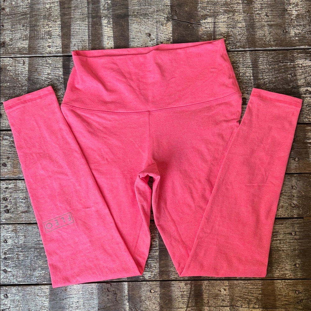 Fleo High-Waist Pink Performance Leggings